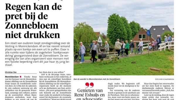 artikel-krant-wandeltocht-monnickendam-juni-2024jpg