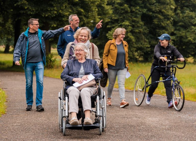 Wandelaars in Nijmegen