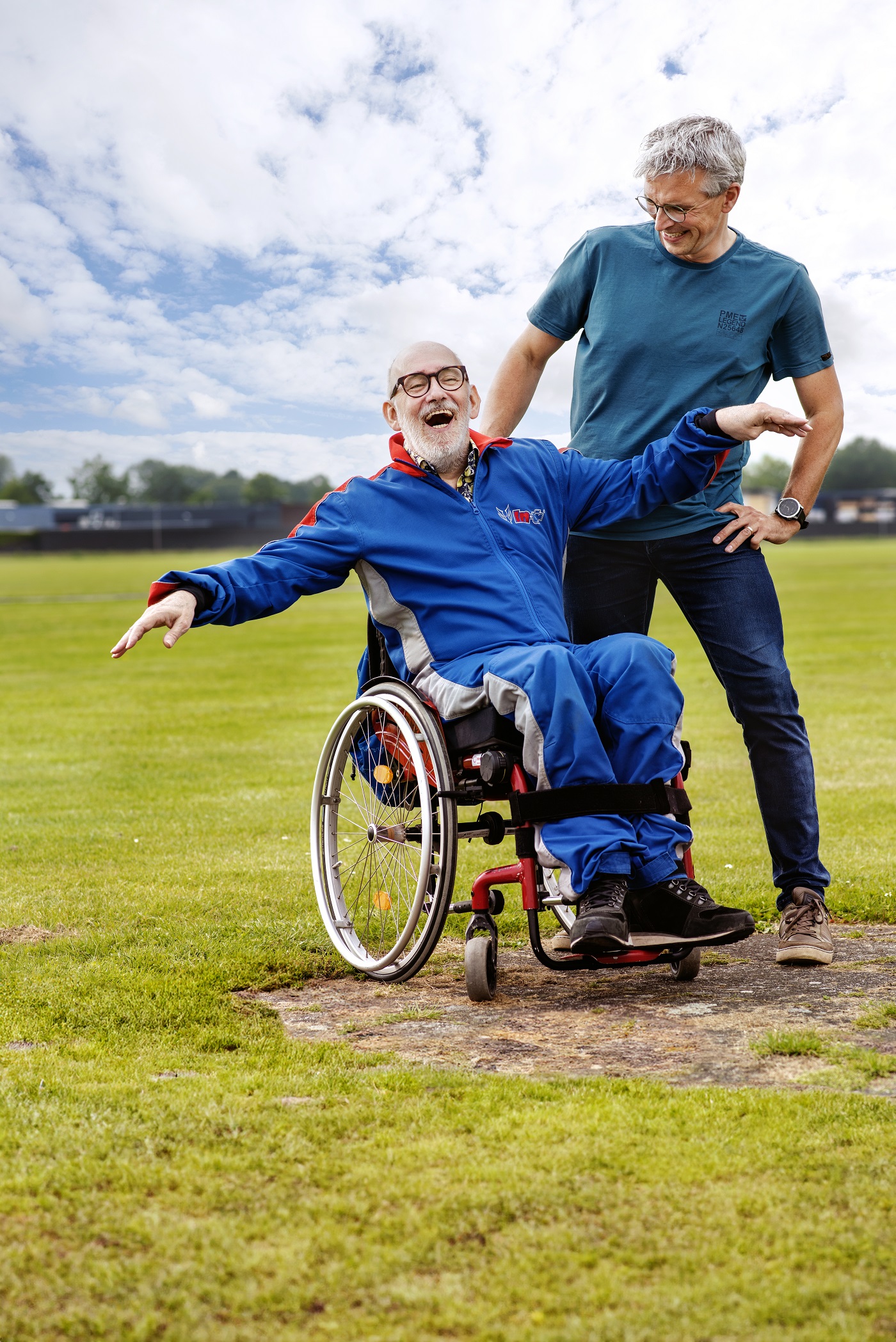 Mark is klaar om de lucht in te gaan