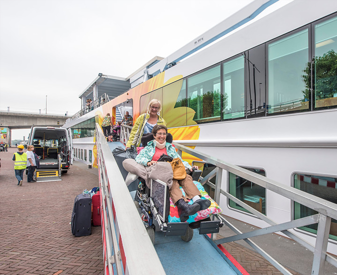 Vakantievrijwilliger en deelnemer MPS de Zonnebloem