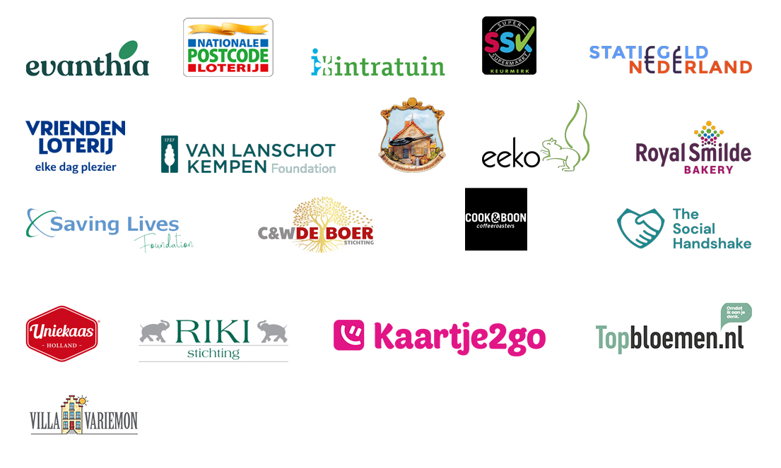 Logo's partners van de Zonnebloem